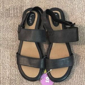 B.O.C. Leather Sandals - Size 10